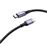Cable Subblim Plus 100W Carga rápida PD3.0 USB-C a USB-C de 2m Negro