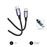 Cable Subblim Plus 100W Carga rápida PD3.0 USB-C a USB-C de 2m Negro