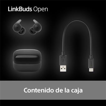 Auriculares Bluetooth Sony LinkBuds Open True Wireless Negro