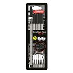 Stabilo Set De 5 Rotuladores 5 Puntas Arty Line Negro