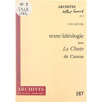 Texte-idéologie dans "La chute", de Camus - 1