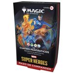 Magic the gathering marvel super heroes commander deck los cuatro fantasticos