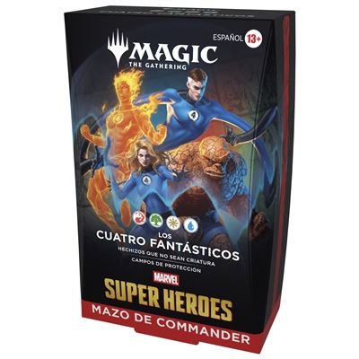 Magic the gathering marvel super heroes commander deck los cuatro fantasticos