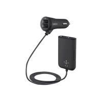 Belkin F8m935bt06 Auto negro cargador para coche road rockstar 4 puertos usb 7.2 amperios color 7.2a