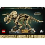 Lego jurassic world 77985 fósiles de dinosaurio: triceratops