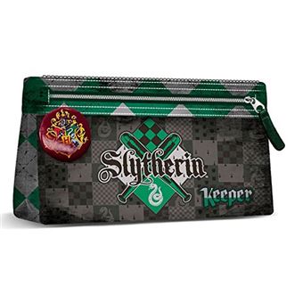 Estuche portatodo plano Harry Potter Quidditch Slytherin