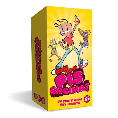 Juego de mesa ¿quién se hace pis encima?
