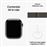 Apple Watch S9 LTE  41mm Caja de acero inoxidable Grafito y correa Loop Milanese grafito
