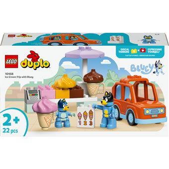 LEGO DUPLO Bluey 10458 Excursión a la Heladería con Bluey - 1