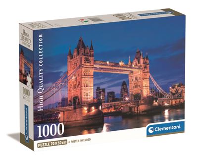 Clementoni puzzle 1000 piezas tower bridge at