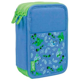 Estuche 3 pisos con contenido Milan Coconut verde