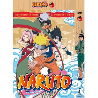 Box Naruto Vol. 1  - 1 a 25 - 1