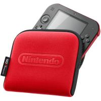 Funda Oficial Nintendo 2DS Blanco y Rojo