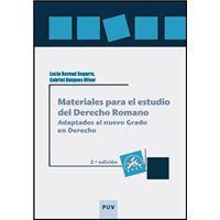 Materiales para el estudio del Derecho Romano, 2a ed.
