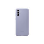 Funda de silicona Samsung Violeta para Galaxy S21+