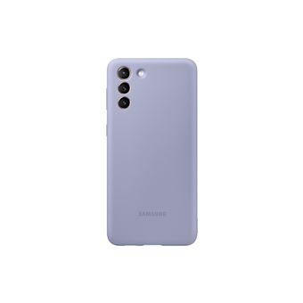 Funda de silicona Samsung Violeta para Galaxy S21+