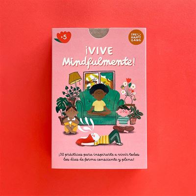 Juego de mesa flashcards vive mindfulmente
