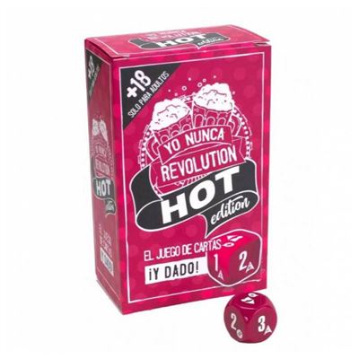 Yo nunca: revolution hot edition - juego de mesa para adultos