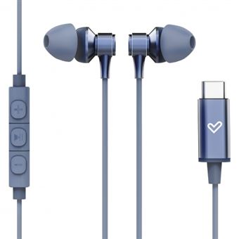 Auriculares de cable Energy Sistem Metallized Type C Azul índigo