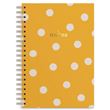 Cuaderno Charuca Topos Punteado Amarillo L