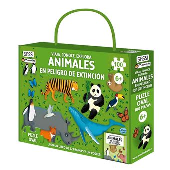 Animales En Peligro De Extincion Puzle 100