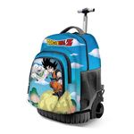 Mochila Trolley Dragon Ball Goku Piccolo Gts Fan Azul