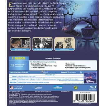 La dama y el vagabundo - Blu-Ray