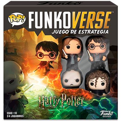 Juego Funkoverso Harry Potter - 4 figuras