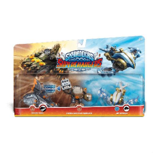 Skylanders Superchargers - Triple Pack : Shark Shooter Terrafin + Shark Tank + Jet Stream