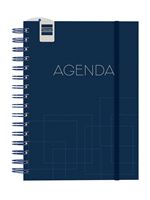 Agenda Curso Finocam Institut Sep 2026 - Ago 2027 4º - 155x215 Mm Semana Vista Vertical Blue Español