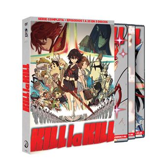 Kill La Kill Serie completa de 25 Episodios - DVD