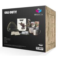Box Call of Duty Infinite WW2: Gorro + taza + placas + figura + vasos + posavasos
