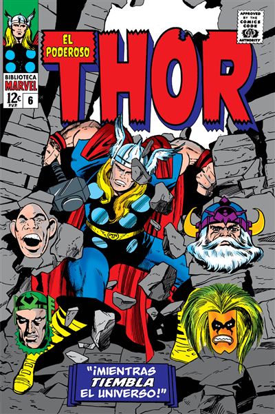 Panini Biblioteca Marvel El Poderoso Thor 6. 1965-1966 - Stan Lee (Autor), Jack Kirby (Autor)