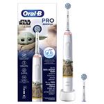 Cepillo eléctrico recargable Oral-B Pro 3 Junior Star Wars + 2 Recambios