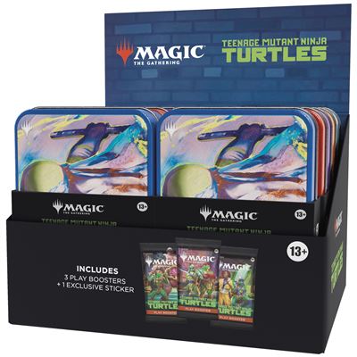 Juego de mesa magic: the gathering teenage mutant ninja turtles tin