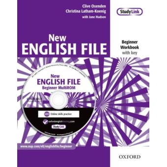 New English File Beginner: Workbook with key and Multi-ROM Pack ...