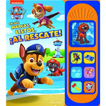 En Sus Marcas, Listos, ¡Al Rescate! 7 Botones Con Sonido Pa