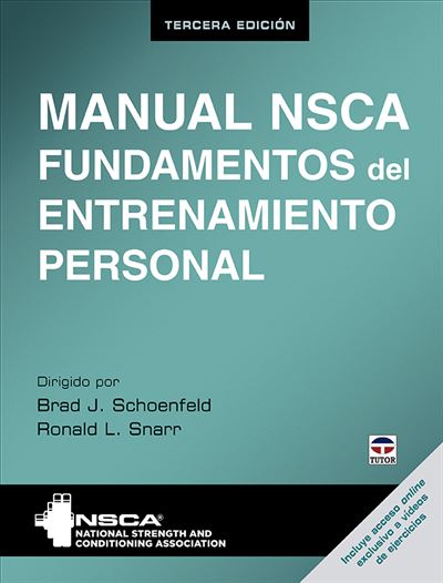 Ediciones Tutor, S.a. Claras Manual Nsca. Fundamentos Del Entrenamiento Personal