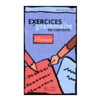 Exercices de grammaire en contexte