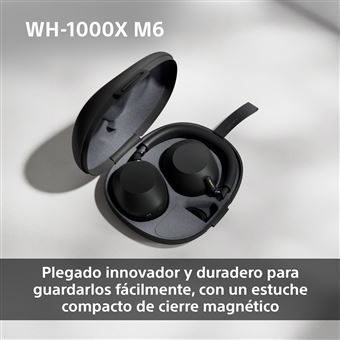 Auriculares Noise Cancelling Sony WH-1000XM6 Bluetooth Negro