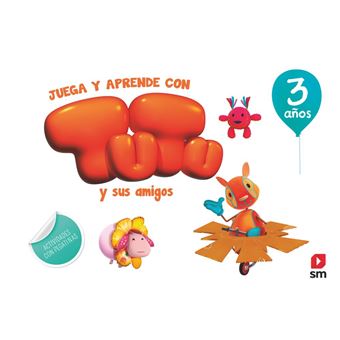 3 años-juega y aprende con tutu y s