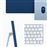 iMac con Pantalla Retina 4.5K 24'' M1 8C/8C 8/256GB Azul