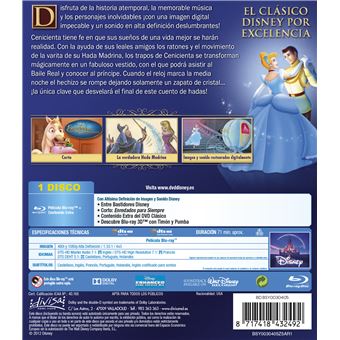 La Cenicienta (Formato Blu-Ray)
