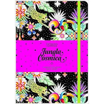 Jungla Cósmica: Cuaderno con láminas para colorear
