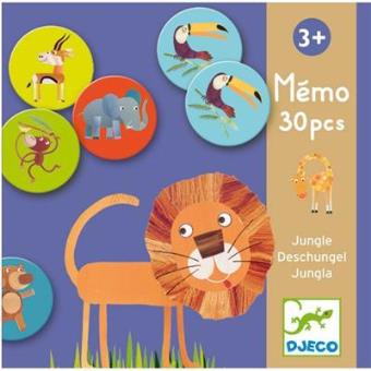 Memo jungla. Juego de memoria