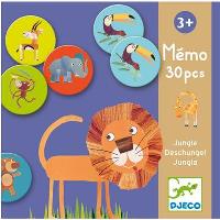 Memo jungla. Juego de memoria