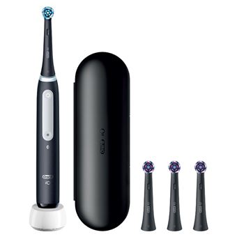 Pack Cepillo eléctrico Oral-B iO 3 Negro + Funda de viaje + 3 Recambios