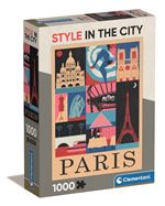 Clementoni puzzle 1000 piezas style in the city paris