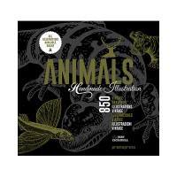 Animals Handmade Illustrations 1000 tapa