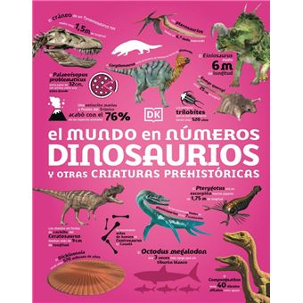 El mundo en números. Dinosaurios y otras criaturas prehistór